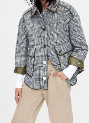 Стьобана куртка zara