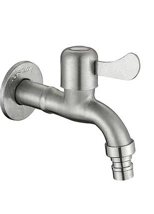 Кран для холодної води mixxus bib-03 1/2 з нерж. сталі sus304 (mi6121)