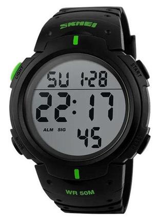 Годинники наручні 1068gn skmei, green