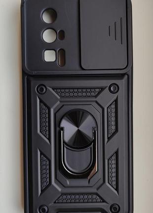 Чехол бронированный противоударный для xiaomi poco f5 pro 5g