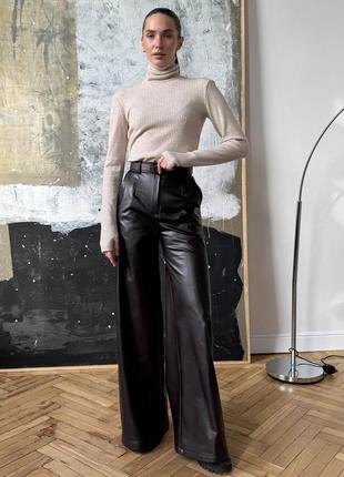 Брюки jadone fashion найс xl коричневый