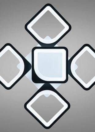 Потолочная led люстра с димером и цветной подсветкой 70w