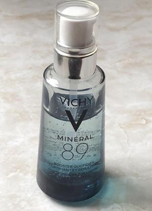 Vichy mineral 89 гиалуроновый гель бустер сыворотка для лица