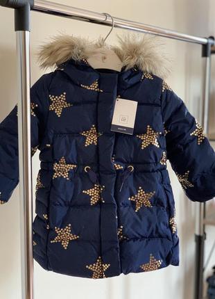Gap пуховик пальто зима пух перо