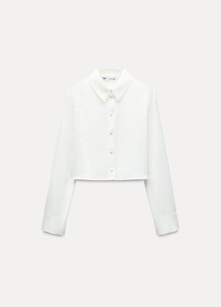 Блузка zara кофточка футболка топ размер м нарядная