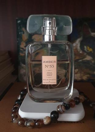 Туалетна вода amber 53 персик, жасмин, амбра