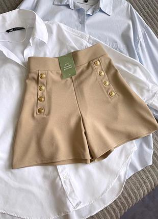 Шорты бежевые новые с биркой размер м m