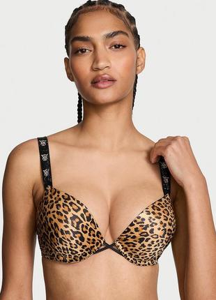 Бюстгальтер victoria's secret 34b/75b и 36в/80b двойной пуш-ап со стразами оригинал