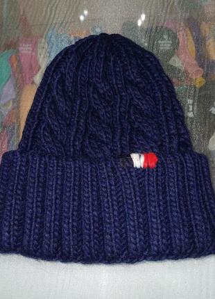 Классная теплая шерстяная шапка напапижри napapijri