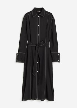 Нове плаття, сукня сорочка, рубашка міді h&m. нова колекція!