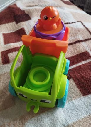Игрушечный трактор-трансформер toomies4 фото