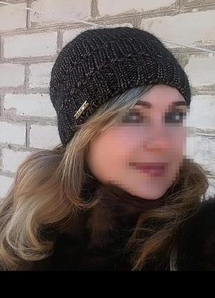 Шапка зимова на флісі
