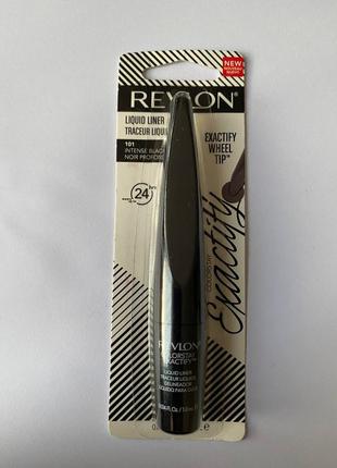 Жидкая подводка для глаз revlon colorstay exactify intensive black 101