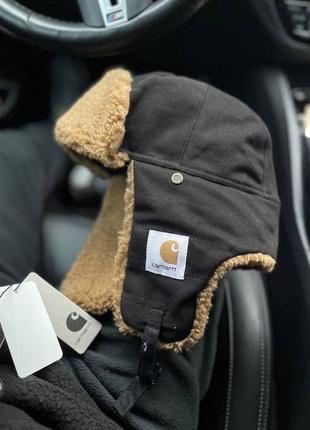 Шапка ушанка carhartt кархарт вушанка зимова