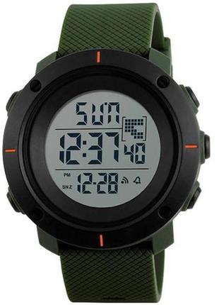 Годинники наручні 1213ag skmei, army green big size