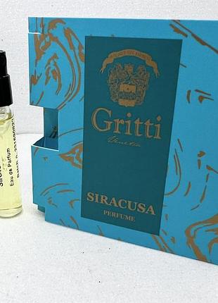 Gritti siracusa парфумована вода