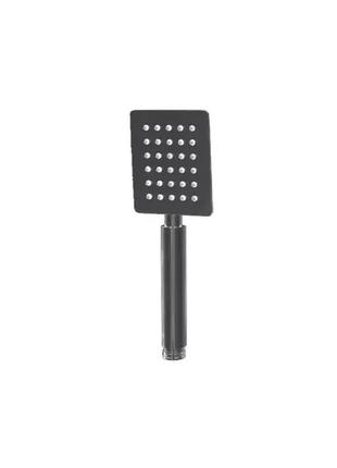 Лейка для душа mixxus sh-02.sus black из нерж. стали sus304 (упаковка блистер) (mi6698)
