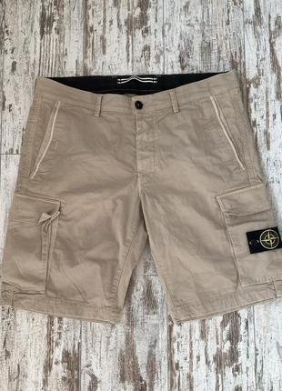Оригинальные шорты карго stone island