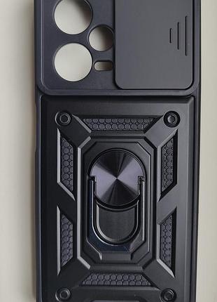 Чехол бронированный противоударный для xiaomi redmi note 12 pro + 5g (redmi note 12 pro plus 5g)