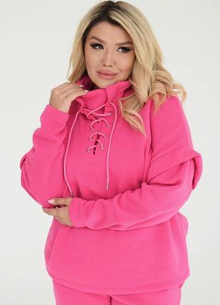 Женский теплый спортивный костюм