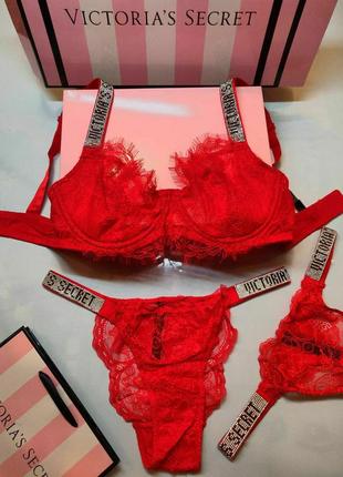 Комплект женского белья виктория секрет комплект victoria’s secret