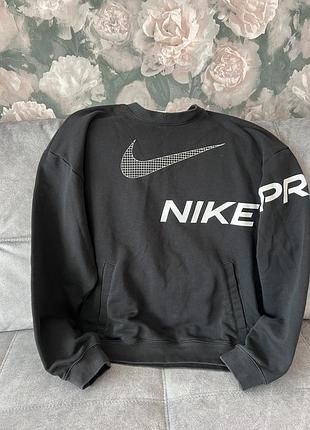Свитшот nike pro размер s оверсайз