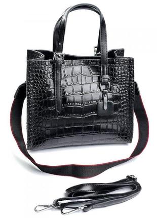 Практична та гарна шкіряна сумка1 фото