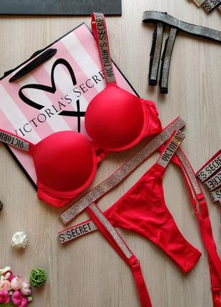 Комплект жіночої білизни вікторія сікрет комплект victoria's secret