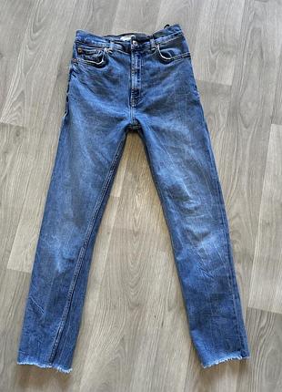 Джинсы zara 34