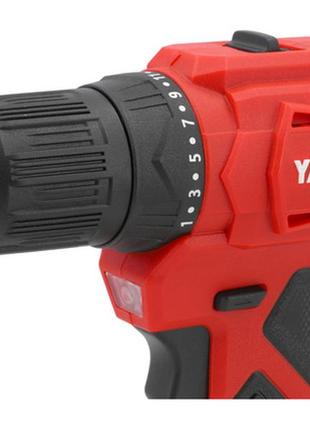 Шуруповерт безщітковий yato 3