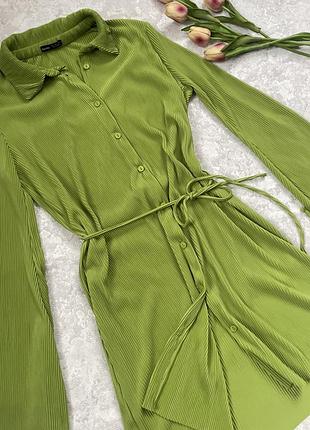 Платье плиссе