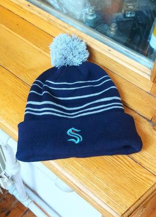 Шапка seattle kraken (usa) nhl mlb nba nfl new era 47 brand original