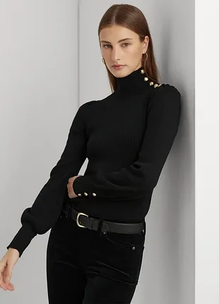 Брендовый гольф в рубчик из хлопка