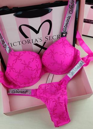 Комплект виктория секрет сетевой комплект victoria’s secret8 фото