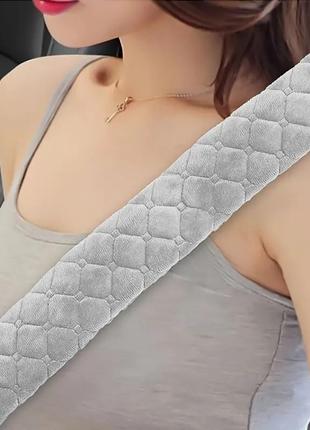 Чехол накладка на ремень пояс безопасности авто