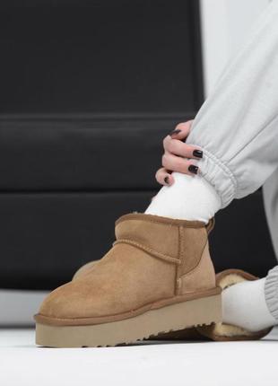 Ugg ultra mini platform угги