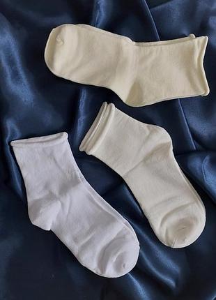 Комплект жіночих білих шкарпеток шкарпетки набір 3 пари 171