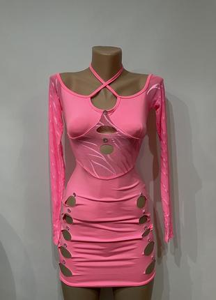 Сукня барбі з вирізами під палець barbie
