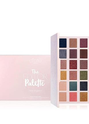 Палетка тіней ciate london the editor palette new england 21.6 г