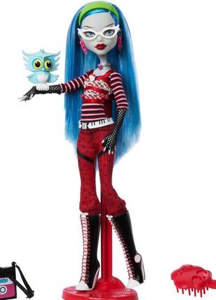 Коллекционная кукла гулия йюйелпс базовая монстер хай ghoulia yelps monster  high creeproduction.