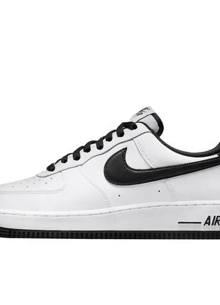 Мужские кроссовки nike air force 1 1228 white - black