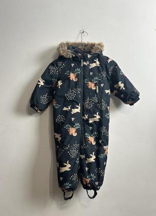 В наявності зимовий комбінезон h&m - 18-24 місяці/92  см більшомірить