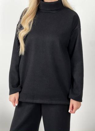 Теплый женский костюм брюки и свитерana-1641