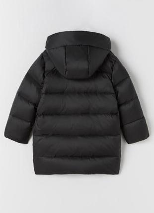 Зимовий пуховик zara р.140-152