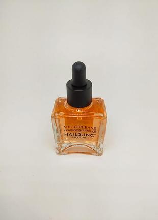 Питательное масло для кутикулы nails inc vit c please nourishing cuticle oil