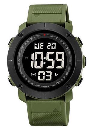 Годинники наручні 2122agbk skmei, army green-black