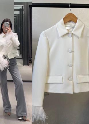 Пиджак блейзер жакет zara