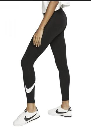 Леггинсы nike women's sportswear club high waisted cj1984-0103 фото