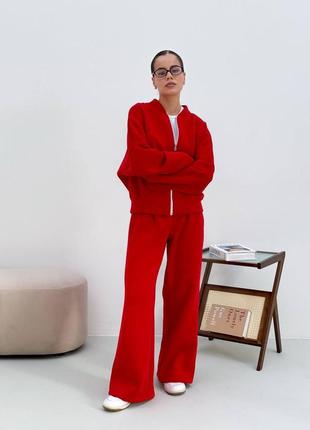 Костюм женский теплый на флисе зимний
