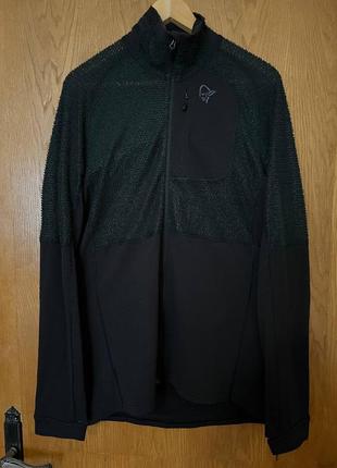 Мужская кофта флиска norrona trekking outdoor gorpcore размер l